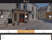 Tablet Screenshot of hotelwawel.pl
